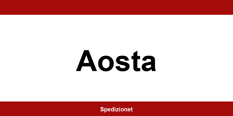 Telefono Fermopoint BRT a Aosta